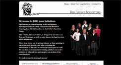 Desktop Screenshot of billlyonssolicitors.com